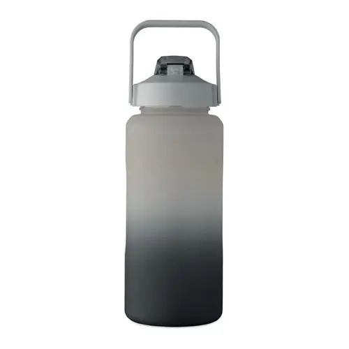 Borraccia motivazionale in RPET con coperchio flip-top e cannuccia da 2000ml