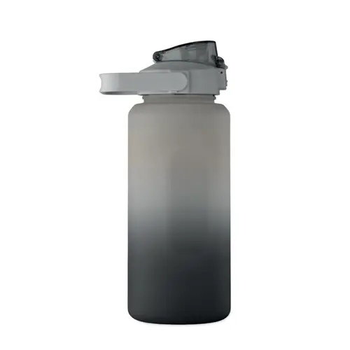 Borraccia motivazionale in RPET con coperchio flip-top e cannuccia da 2000ml