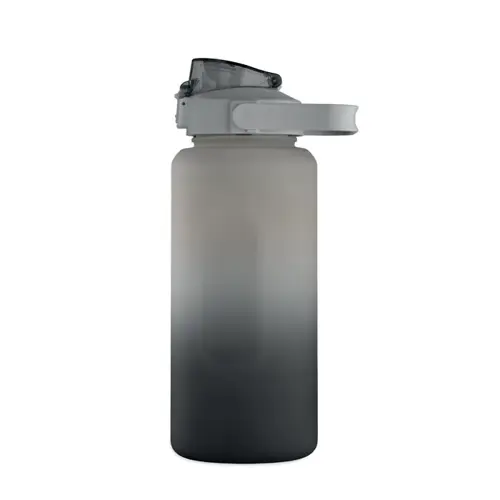 Borraccia motivazionale in RPET con coperchio flip-top e cannuccia da 2000ml