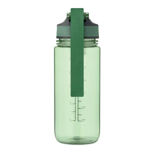 Borraccia sportiva motivazionale in RPET con cannuccia integrata da 700ml