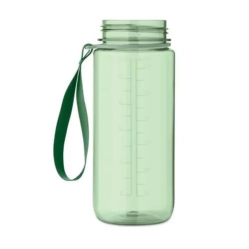 Borraccia sportiva motivazionale in RPET con cannuccia integrata da 700ml