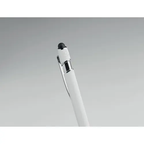 Penna a sfera touch in alluminio riciclato refill blu
