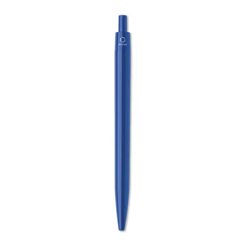 Penna a sfera in ABS riciclato con meccanismo a scatto e refill blu