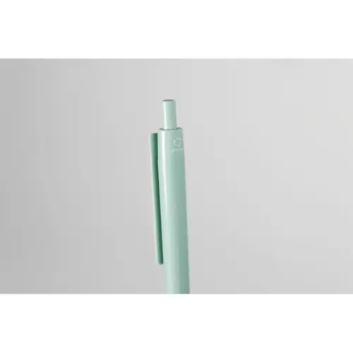 Penna a sfera in ABS riciclato con meccanismo a scatto e refill blu