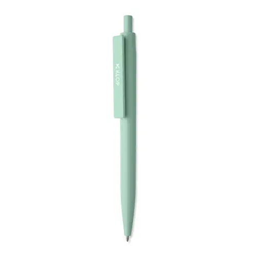 Penna a sfera in ABS riciclato con meccanismo a scatto e refill blu