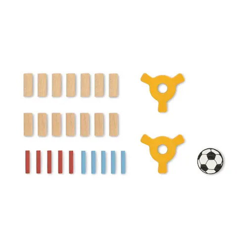Gioco del calcio in legno