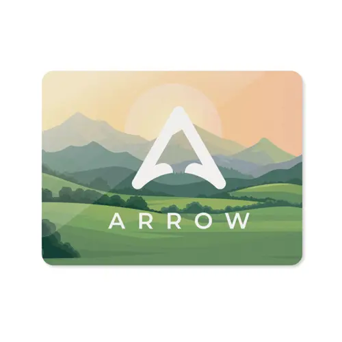 Magnete rettangolare in PVC 5x7,5x0,15cm