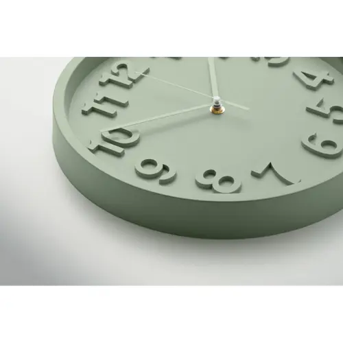 Orologio da parete in PP con lancette in alluminio e movimento silenzioso