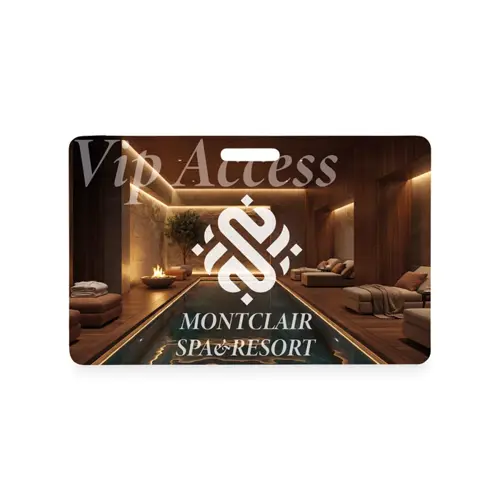 Badge in PVC 54x86mm