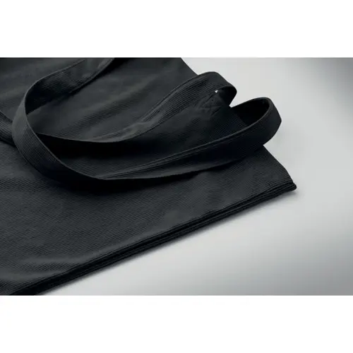 Shopper in velluto a coste con manici lunghi da 220gr 38x42cm