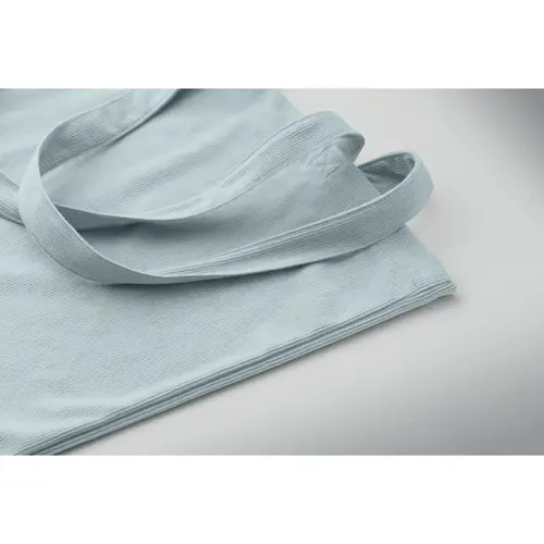 Shopper in velluto a coste con manici lunghi da 220gr 38x42cm