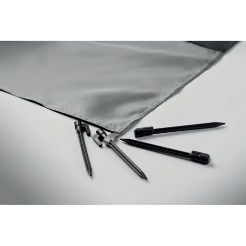 Stuoia leggera da spiaggia in poliestere con ganci 200x210cm