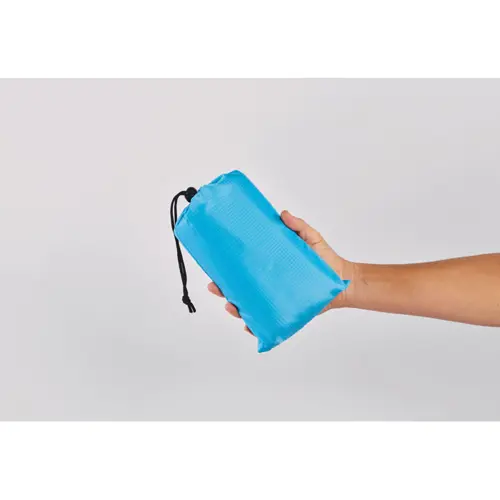Stuoia leggera da spiaggia in poliestere con ganci 200x210cm