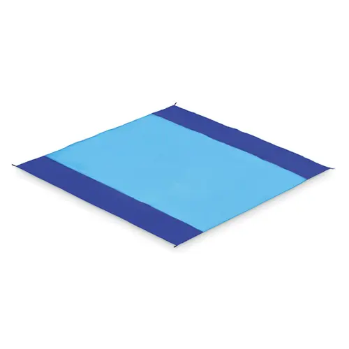 Stuoia leggera da spiaggia in poliestere con ganci 200x210cm