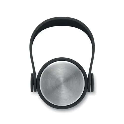 Borraccia in acciaio inox riciclato e finitura gomma con manico silicone 500ml