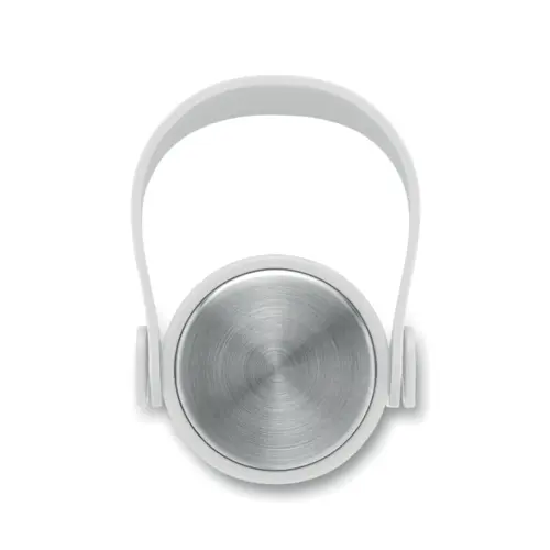 Borraccia in acciaio inox riciclato e finitura gomma con manico silicone 500ml