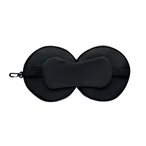 Set da viaggio 2 in 1 cuscino e maschera da viaggio