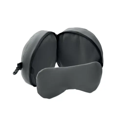 Set da viaggio 2 in 1 cuscino e maschera da viaggio