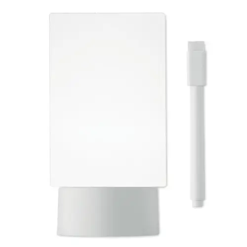 Lavagna luminosa a LED con pennarello bianco cancellabile