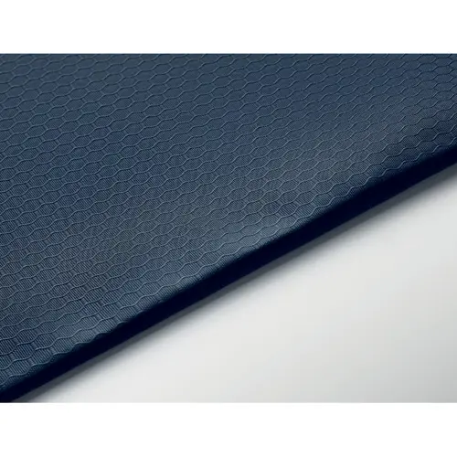 Sacca in RPET con tasca laterale verticale con zip 34x42cm