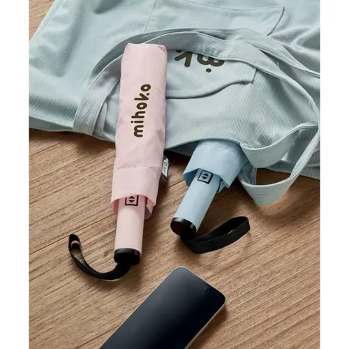 Ombrello antivento RPET apertura e chiusura automatica 23 pollici