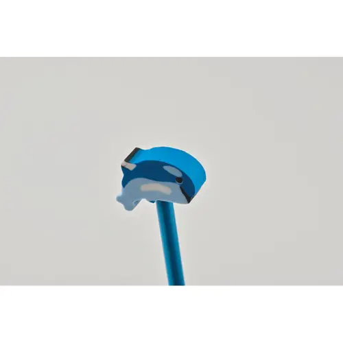 Matita con gomma a forma di animale