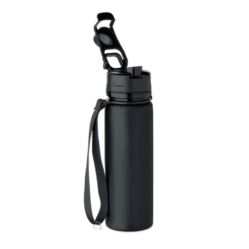 Borraccia in silicone pieghevole con coperchio a beccuccio da 500ml