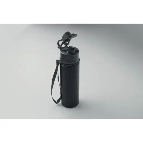 Borraccia in silicone pieghevole con coperchio a beccuccio da 500ml