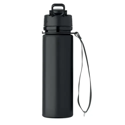 Borraccia in silicone pieghevole con coperchio a beccuccio da 500ml