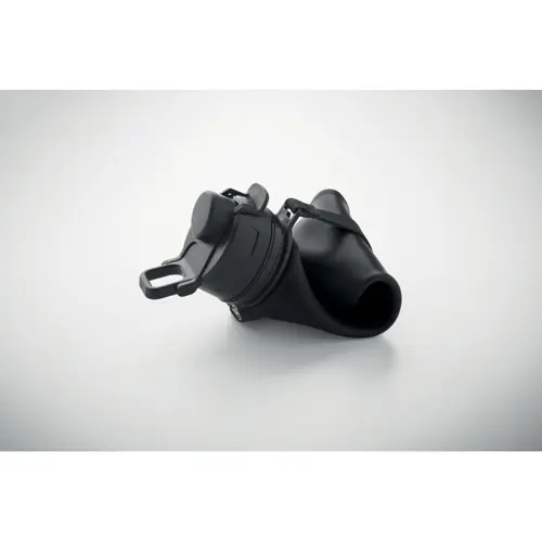 Borraccia in silicone pieghevole con coperchio a beccuccio da 500ml