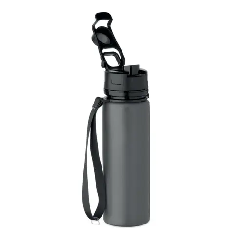 Borraccia in silicone pieghevole con coperchio a beccuccio da 500ml