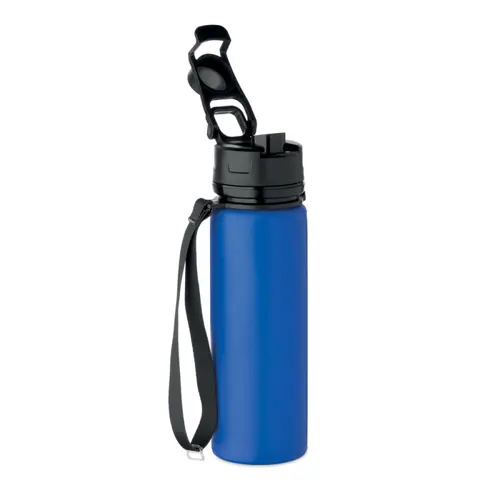 Borraccia in silicone pieghevole con coperchio a beccuccio da 500ml