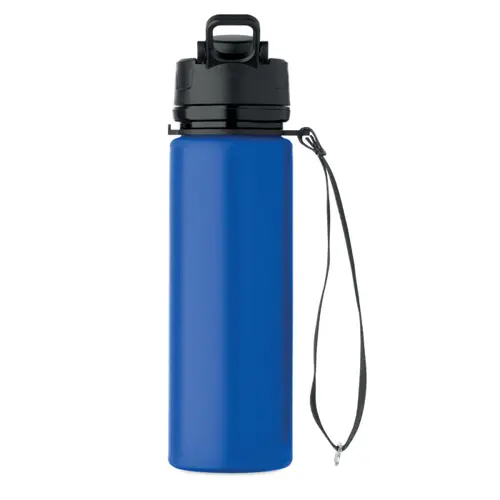 Borraccia in silicone pieghevole con coperchio a beccuccio da 500ml
