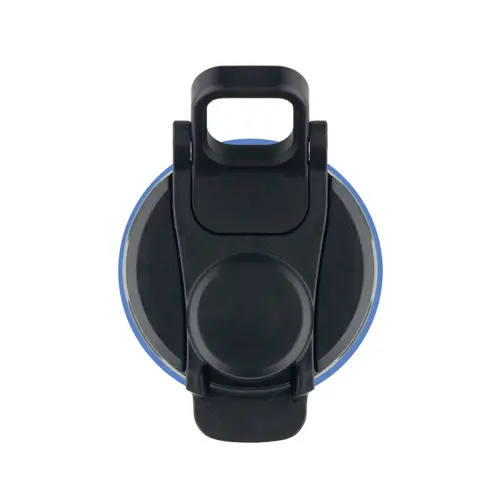 Borraccia in silicone pieghevole con coperchio a beccuccio da 500ml