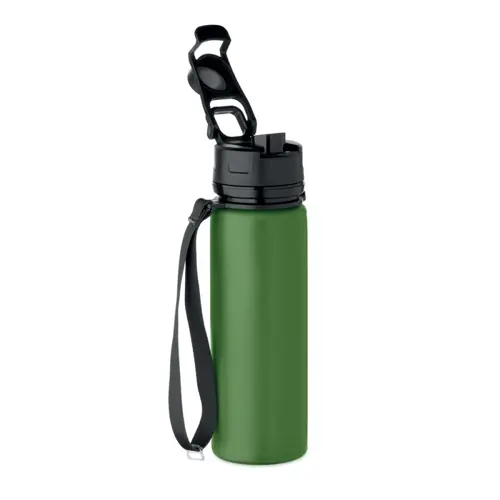 Borraccia in silicone pieghevole con coperchio a beccuccio da 500ml