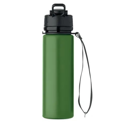 Borraccia in silicone pieghevole con coperchio a beccuccio da 500ml
