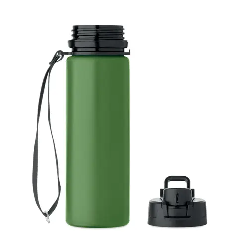 Borraccia in silicone pieghevole con coperchio a beccuccio da 500ml