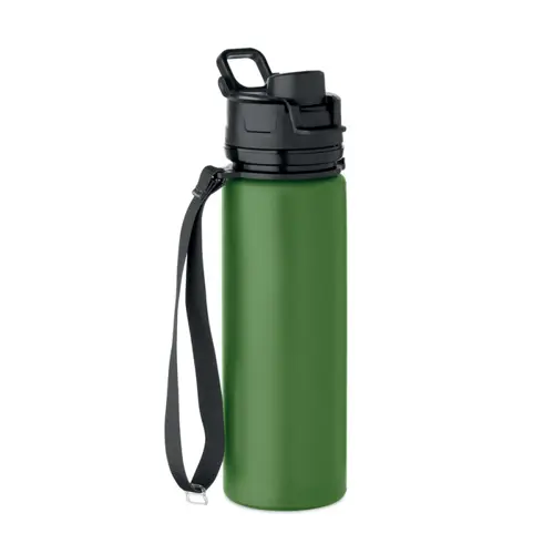 Borraccia in silicone pieghevole con coperchio a beccuccio da 500ml