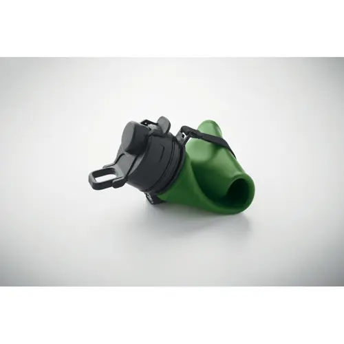 Borraccia in silicone pieghevole con coperchio a beccuccio da 500ml