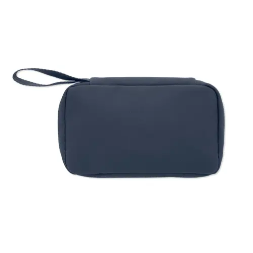 Beauty case in RPET con rivestimento in PU 220x40x130mm