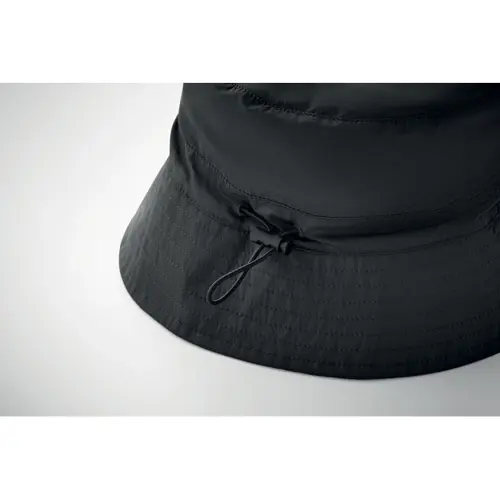 Cappello alla pescatora idrorepellente pieghevole con custodia e moschettone 65gr