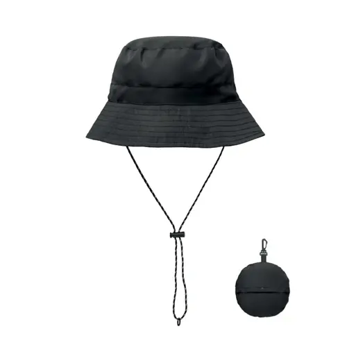 Cappello alla pescatora idrorepellente pieghevole con custodia e moschettone 65gr