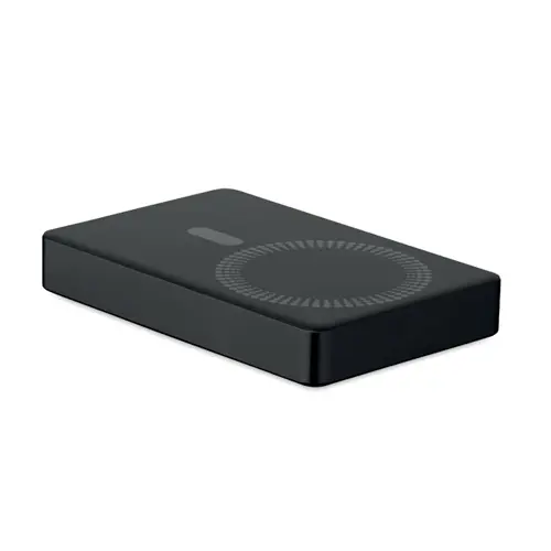 Power bank in alluminio riciclato magnetico con ricarica veloce da 10000 mAh