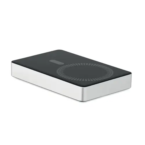 Power bank in alluminio riciclato magnetico con ricarica veloce da 10000 mAh