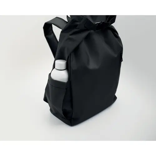Zaino porta PC 15'' rolltop in poliestere 600D RPET spallacci regolabili