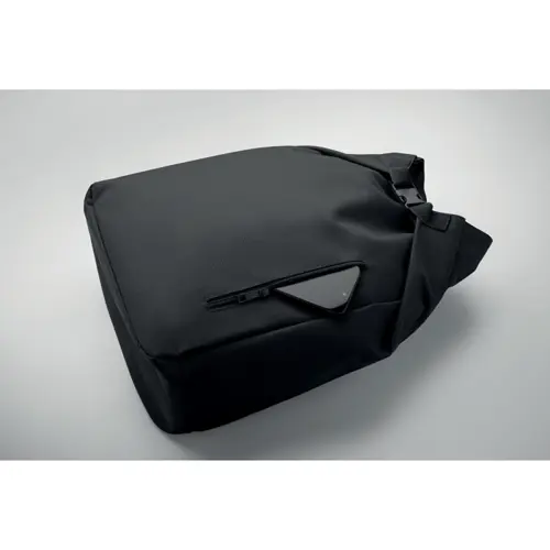 Zaino porta PC 15'' rolltop in poliestere 600D RPET spallacci regolabili