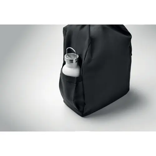 Zaino porta PC 15'' rolltop in poliestere 600D RPET spallacci regolabili
