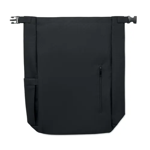 Zaino porta PC 15'' rolltop in poliestere 600D RPET spallacci regolabili