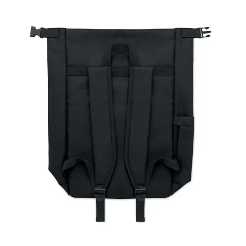 Zaino porta PC 15'' rolltop in poliestere 600D RPET spallacci regolabili
