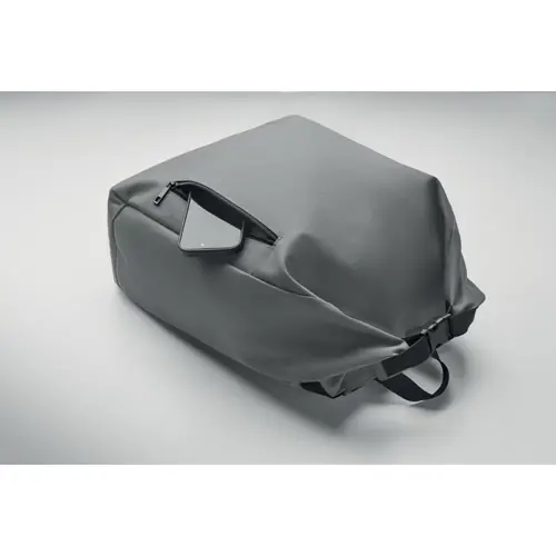 Zaino porta PC 15'' rolltop in poliestere 600D RPET spallacci regolabili